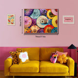 Elegante puzzle con cani con fiori, 1000 pezzi