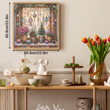 Stilvolles Blumenhunde-Puzzle 1000 Teile