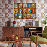 Elegante puzzle con cani con fiori, 1000 pezzi