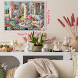 Salon chaud puzzle 1000 pièces 1000 pièces