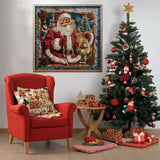 Blue Christmas Wonderland Jigsaw Puzzle 1000 piezas