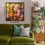 Sunny Grandmas Jigsaw Puzzle 1000 Pieces