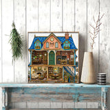Stilvolles Blumenhunde-Puzzle 1000 Teile