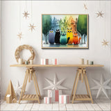 Chromatic Cats Jigsaw Puzzle 1000 Pieces