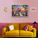 Puzzle Muse del cucito vintage 1000 pezzi