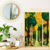 Stilvolles Blumenhunde-Puzzle 1000 Teile