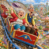Puzzle élégant de chiens de fleurs 1000 pièces