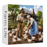 Elegante puzzle con cani con fiori, 1000 pezzi