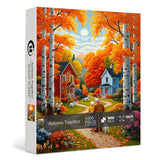Stilvolles Blumenhunde-Puzzle 1000 Teile