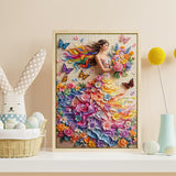 Elegante puzzle con cani con fiori, 1000 pezzi