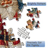 Blue Christmas Wonderland Jigsaw Puzzle 1000 piezas