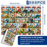 Puzzle della parata delle papere, 1000 pezzi