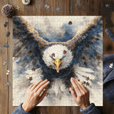 Ink Eagle Jigsaw Puzzle 1000 Pieces