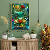 Puzzle a forma di clessidra cosmica da 1000 pezzi