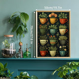 Plant-Loaded Cups Jigsaw Puzzle 1000 Pieces