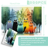 Chromatic Cats Jigsaw Puzzle 1000 Pieces