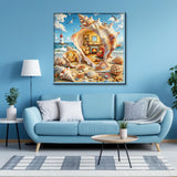 Seaside Shell House Jigsaw Puzzle 1000 Pieces
