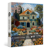 Stilvolles Blumenhunde-Puzzle 1000 Teile