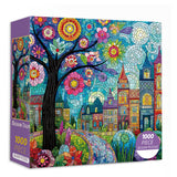 Puzzle de puzzle de bazar vibrant 1000 pièces