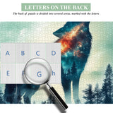 Starry Nightwolf Jigsaw Puzzle 1000 Pieces