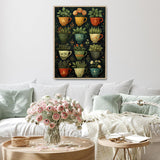 Plant-Loaded Cups Jigsaw Puzzle 1000 Pieces