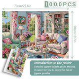 Salon chaud puzzle 1000 pièces 1000 pièces
