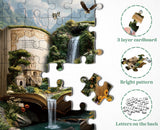 Puzzle Royaume du livre onirique 1000 pièces