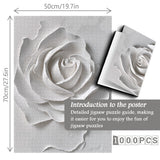 White Whirl Jigsaw Puzzle 1000 Pieces