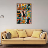 Puzzle de puzzle de bazar vibrant 1000 pièces