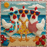Beach Chicks Jigsaw Puzzle 1000 Pieces