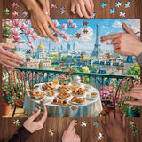 Puzzle de puzzle de bazar vibrant 1000 pièces