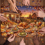 Autumn Feast Jigsaw Puzzle 1000 Pieces