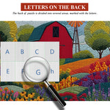 Barn of Blossoming Days Jigsaw Puzzle 1000 Pieces