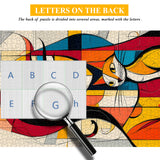 Rompecabezas vintage de musa de costura, 1000 piezas