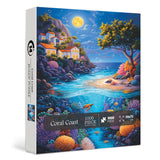 Puzzle del castello fantasy 1000 pezzi