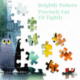 Chromatic Cats Jigsaw Puzzle 1000 Pieces