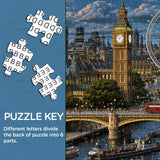 Elegante puzzle con cani con fiori, 1000 pezzi
