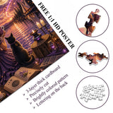 Stilvolles Blumenhunde-Puzzle 1000 Teile