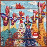 Puzzle della parata delle papere, 1000 pezzi
