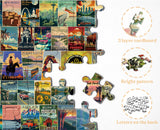 Die Giraffe Family Jigsaw Rätsel 1000 Stück