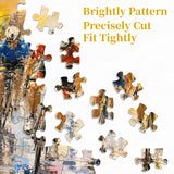 Elegante puzzle con cani con fiori, 1000 pezzi