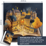Puzzle Romance Coloré 1000 Pièces