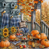 Cozy Fall Jigsaw Puzzle 1000 Pieces