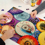 Elegante puzzle con cani con fiori, 1000 pezzi
