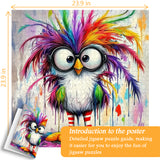 Color Explosion Bird Jigsaw Puzzle 1000 Pieces