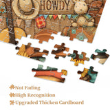 Cowboy's Camp Jigsaw Puzzle 1000 Pieces