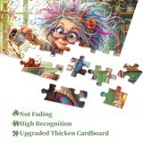 Puzzle patchwork floral 1000 pièces