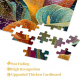 Puzzle colorato romantico da 1000 pezzi