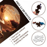 Schwarzes Gold Rosenprozzel Puzzle 1000 Stücke