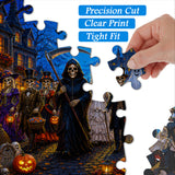 Elegante puzzle con cani con fiori, 1000 pezzi